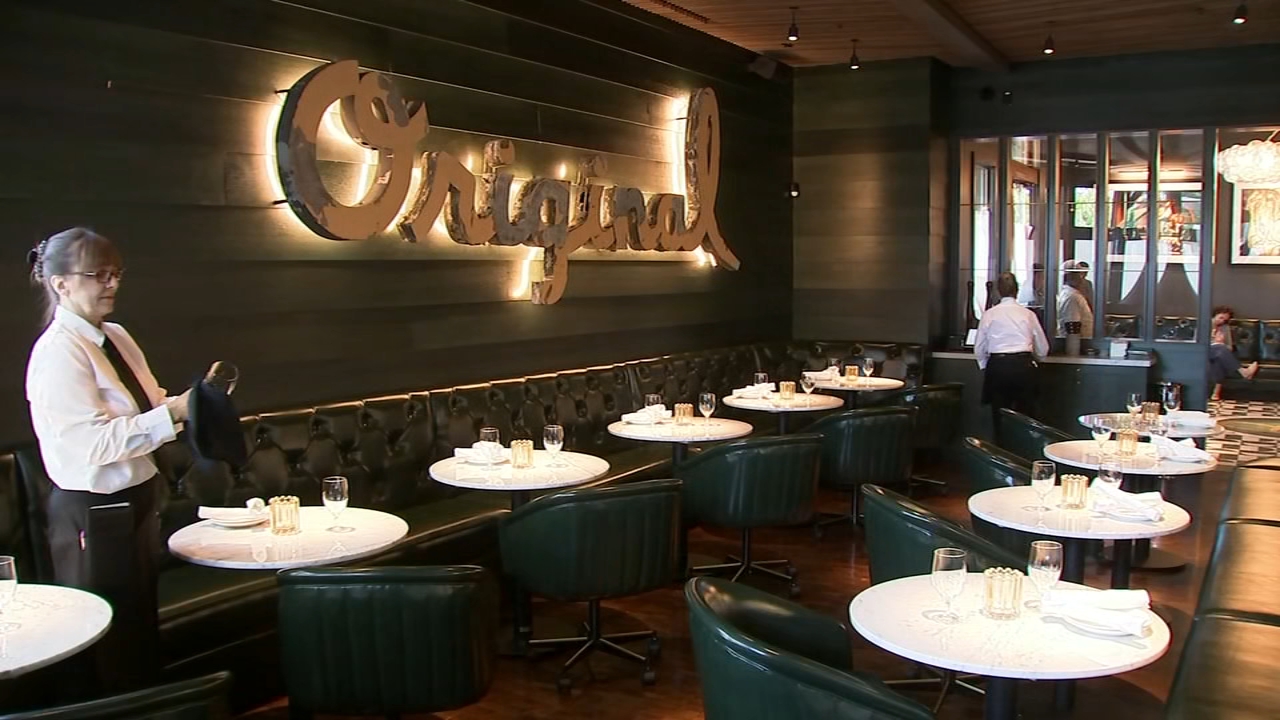 The sign from the first Original Joe's is now at the restaurant's new Walnut Creek location.