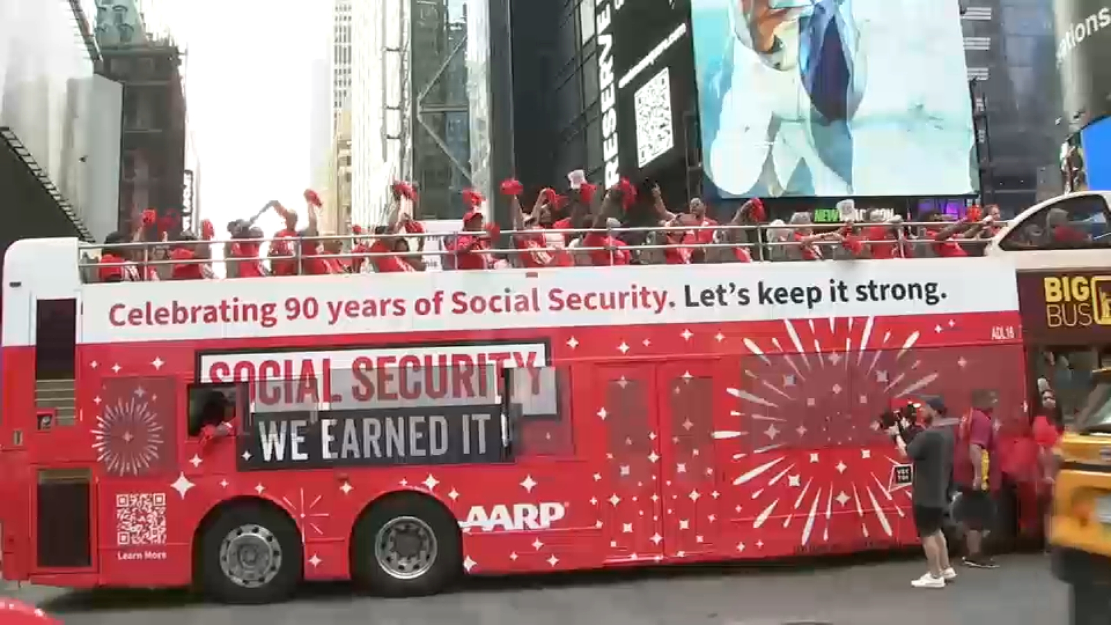 AARP celebrates social security's 90th anniversary with immersive tribute in Manhattan
