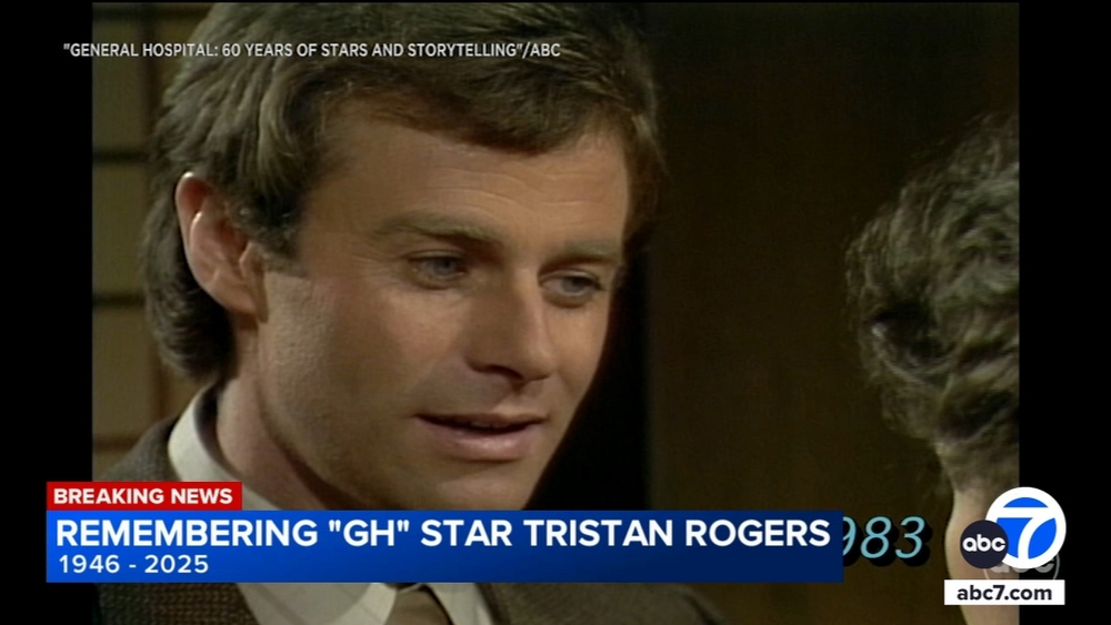 Tristan Rogers, longtime 'General Hospital' star, dies at 79