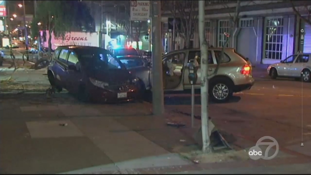 Homicide investigation underway after crash near SF City Hall
