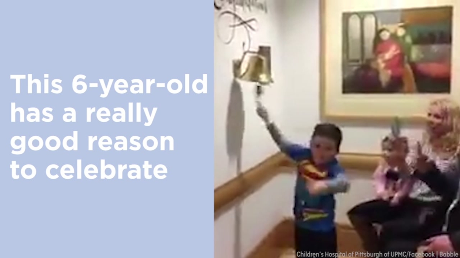 6yearold rings bell, breaks into celebratory dance after final chemo