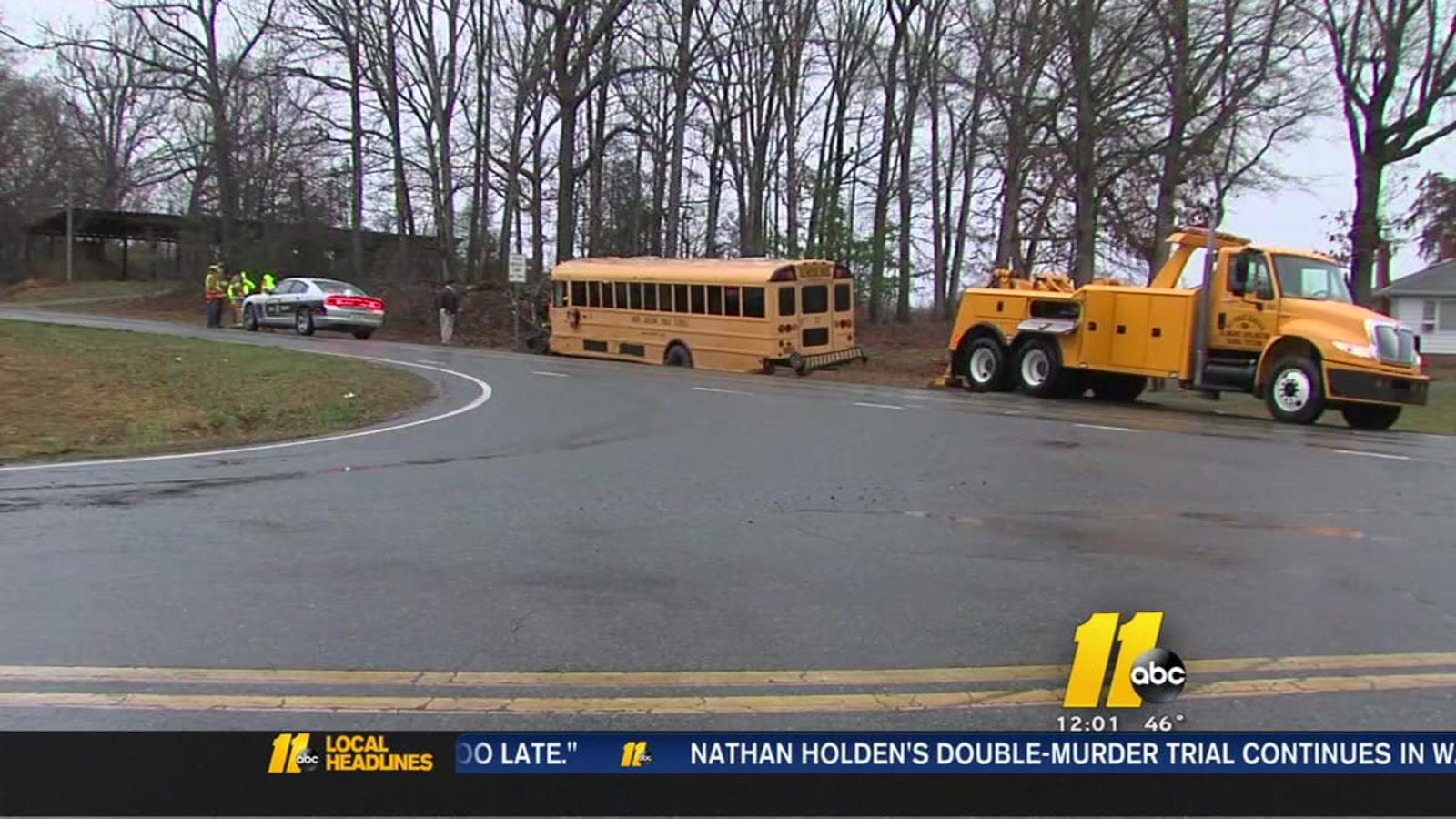 A dozen students injured in Alamance County school bus crash - ABC11 ...