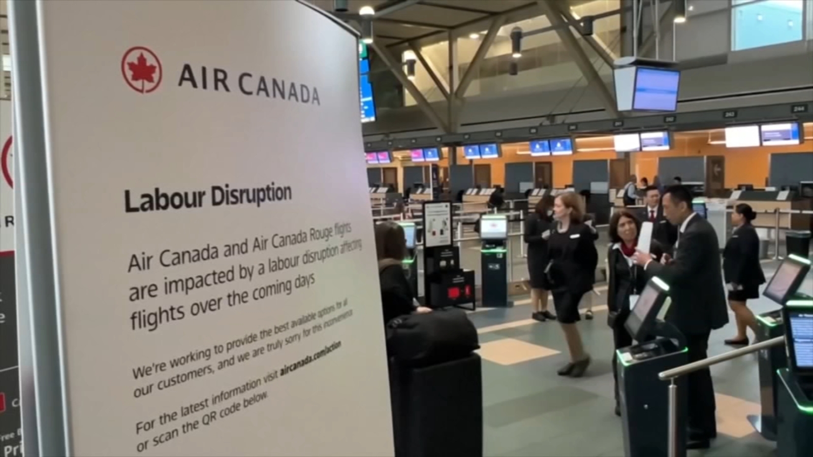 Air Canada work stoppage creates travel chaos at Bay Area airports and beyond