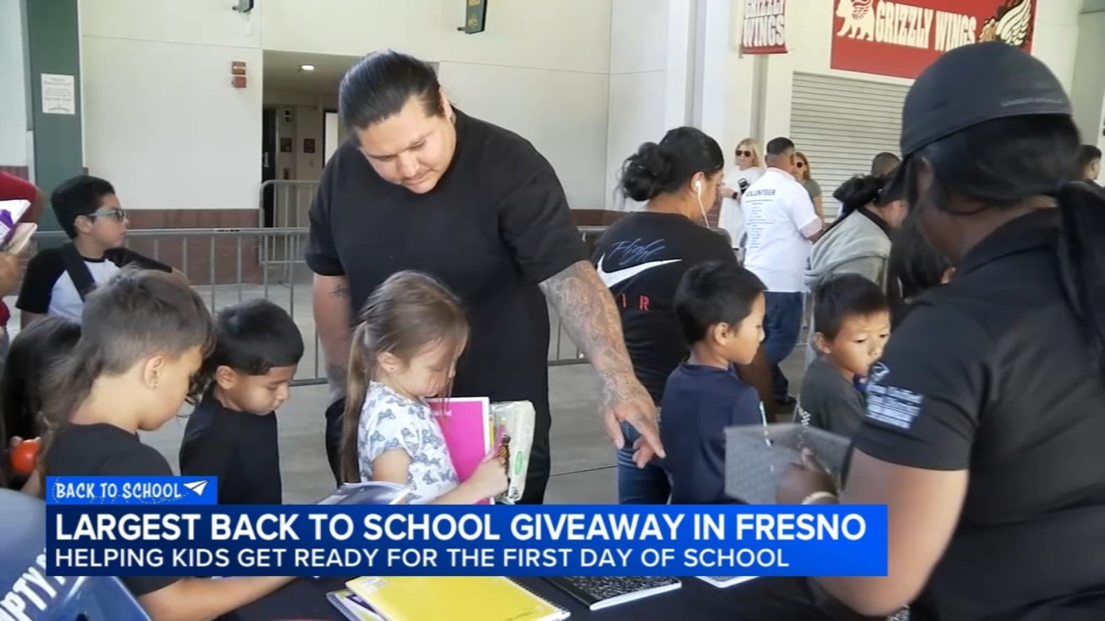 Thousands attend Fresno's largest back-to-school fair at Chukchansi Park