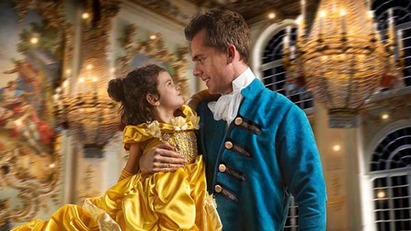 Dad Gives Daughter Epic Beauty And The Beast Photo Shoot Abc7 New York