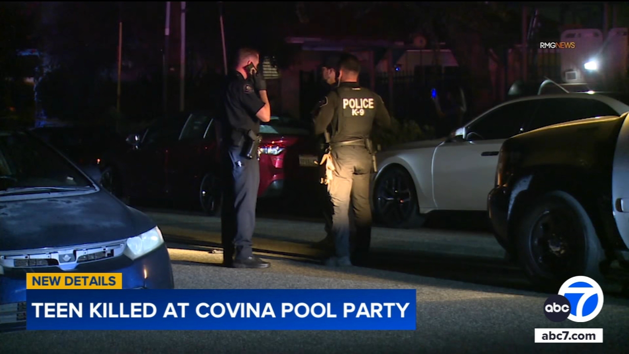 16-year-old boy shot and killed at pool party in Covina, police say