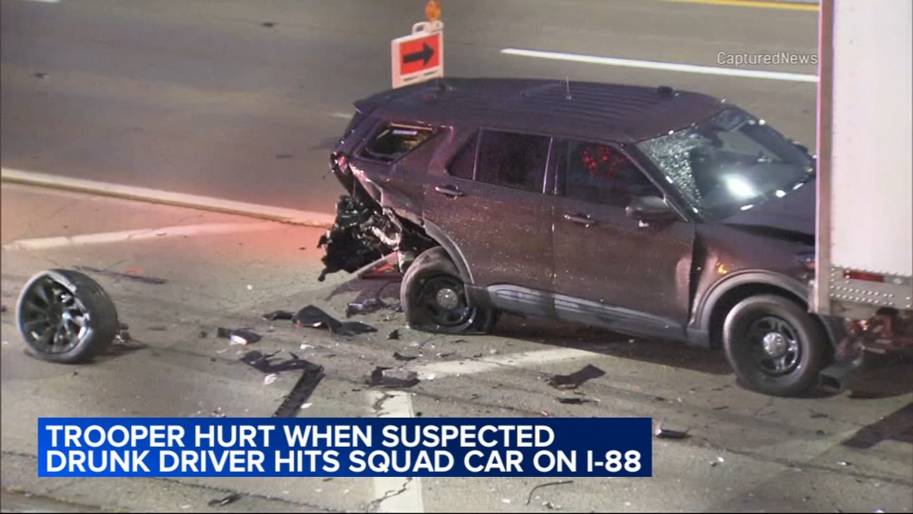 Driver charged in DUI crash that injured trooper in DuPage County: ISP