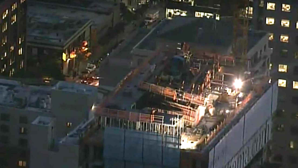 16 buildings evacuated in SF due to unstable concrete slab at construction site