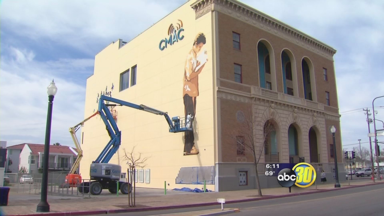 Mural in Downtown Fresno celebrates the Valley's rich creative history
