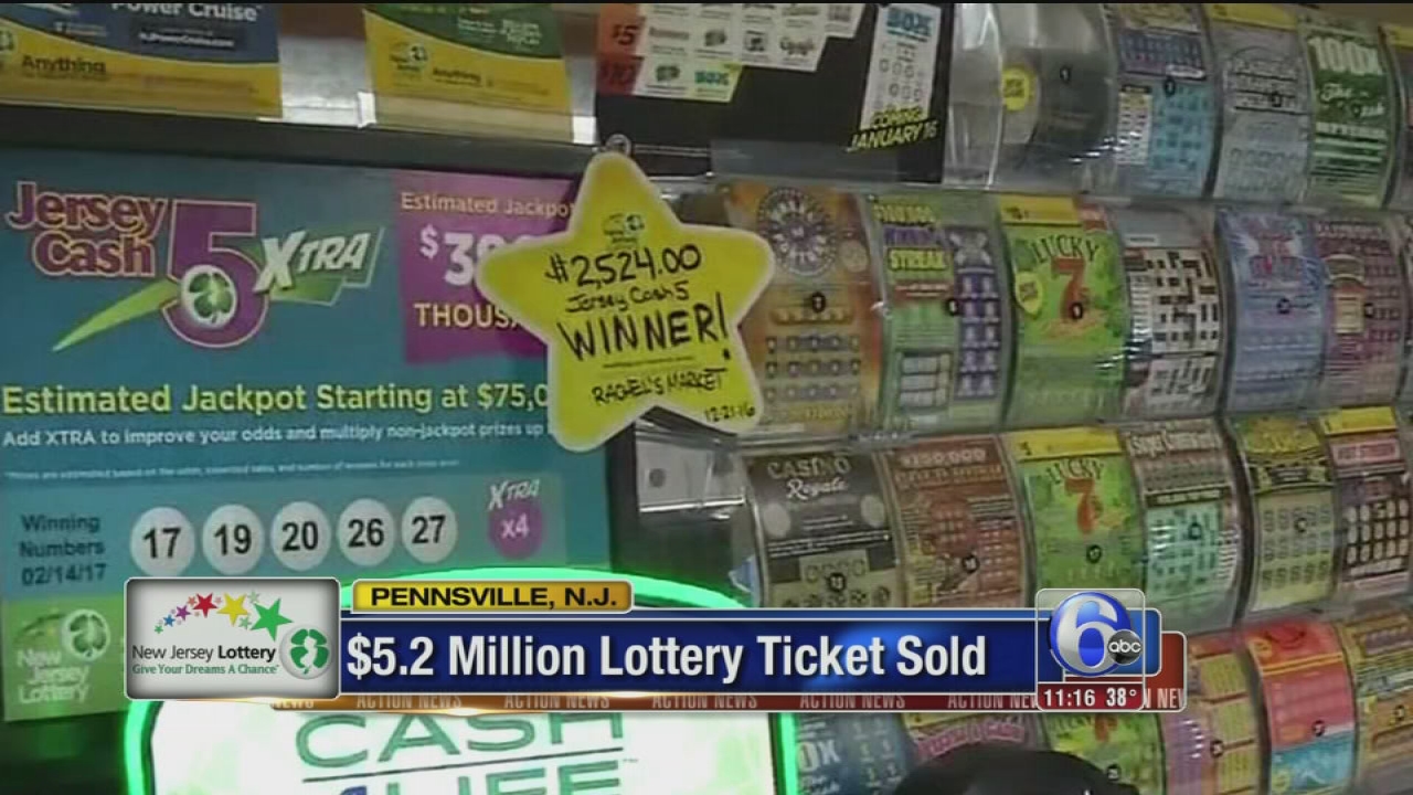 VIDEO: $5.2 million lottery ticket sold