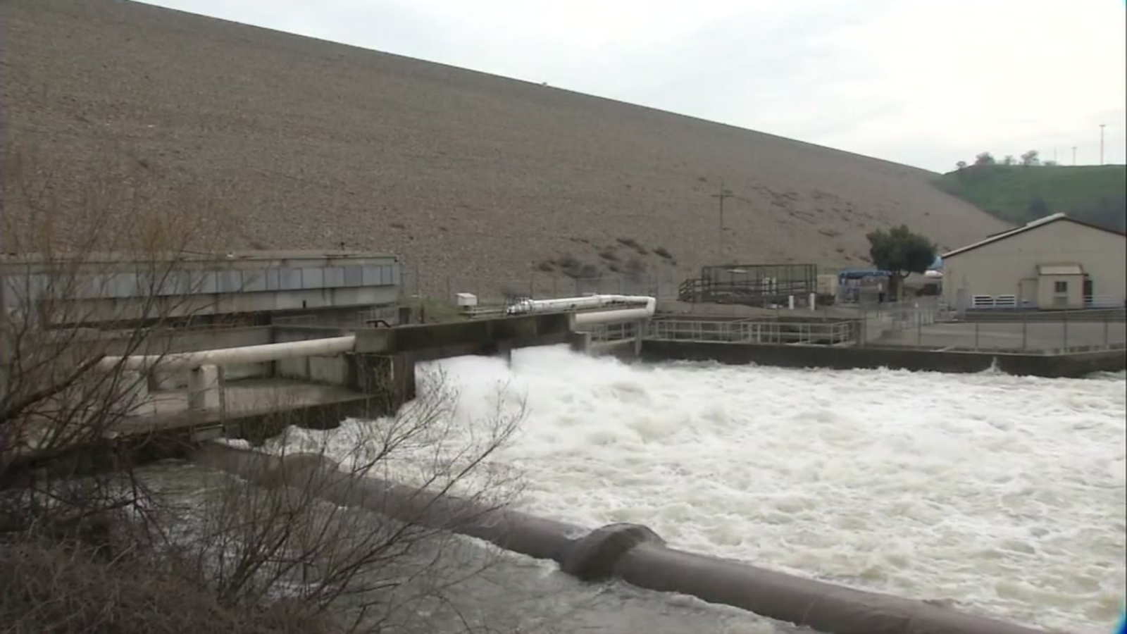 Camanche Dam and Reservoir pass inspection in San Joaqin Valley ABC7
