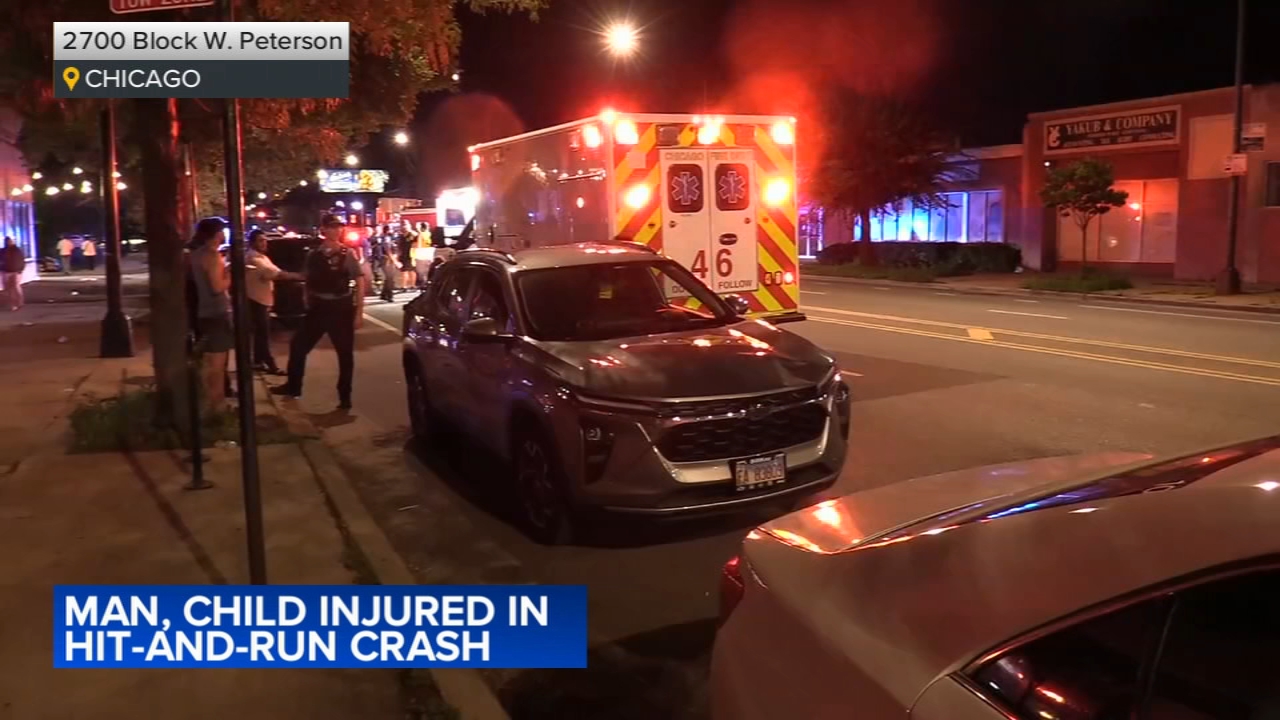 

West Ridge hit-and-run leaves 2 injured, including 4-year-old boy: CPD