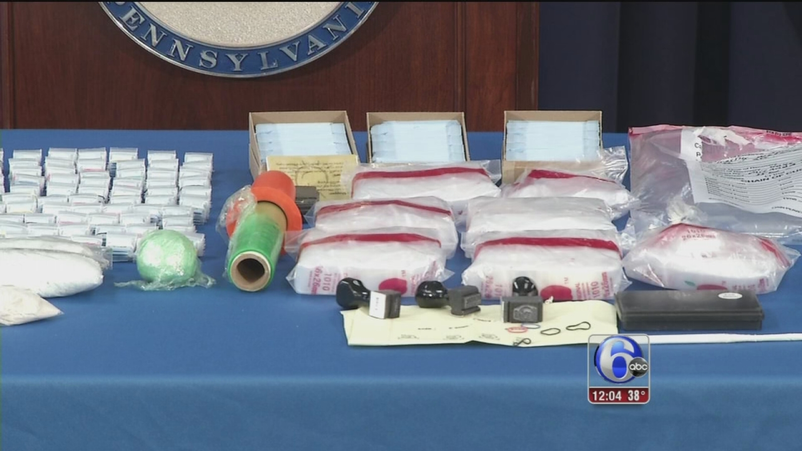 Pennsylvania AG announces 2 major drug busts 6abc Philadelphia