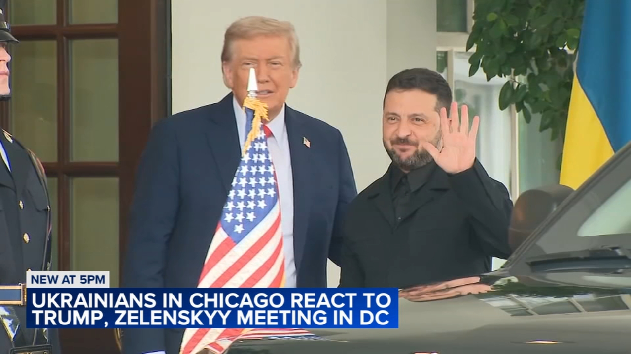 Chicago Ukrainians eager to see results from Zelenskyy-Trump meeting