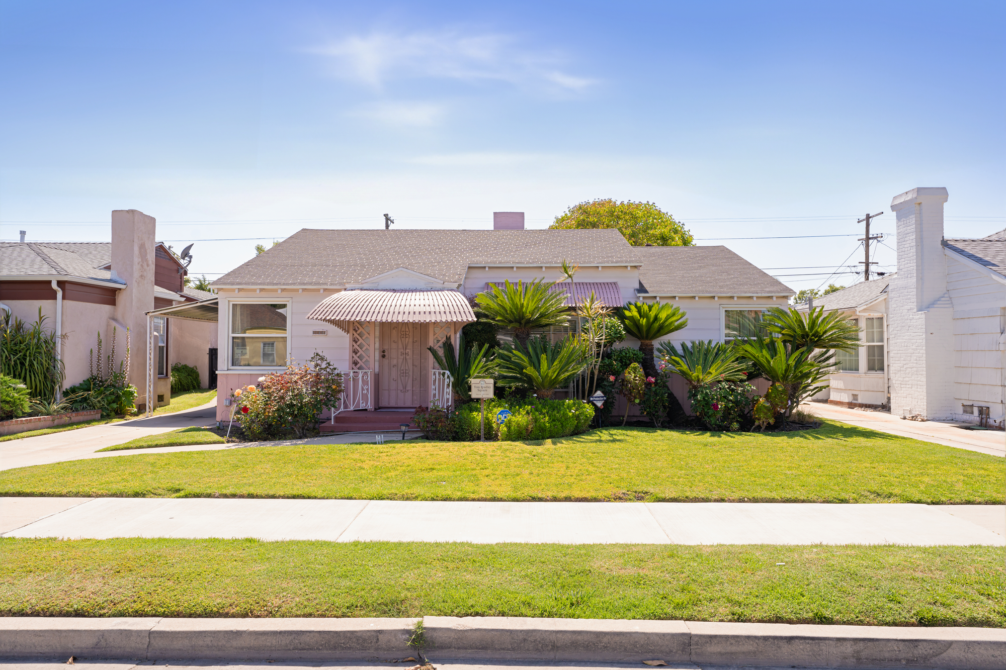 The Tom and Ethel Bradley Residence is one of Los Angeles' six newly designated Historic-Cultural Monuments.