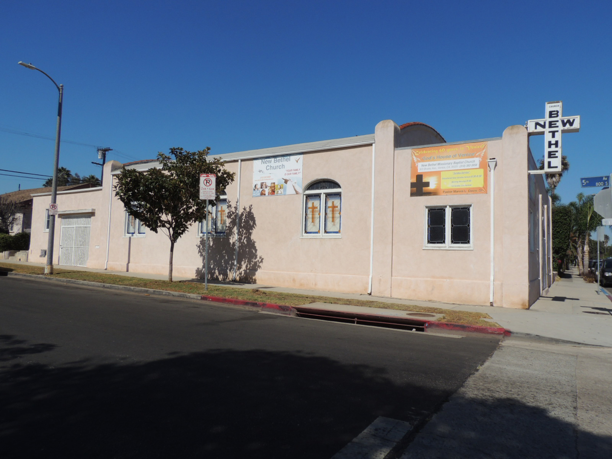 New Bethel Baptist Church is one of Los Angeles' six newly designated Historic-Cultural Monuments.