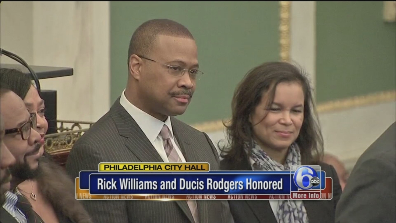 Rick Williams Ducis Rodgers Named Living Legends By City Council Rick Williams Ducis Rodgers Named Living Legends By City Council