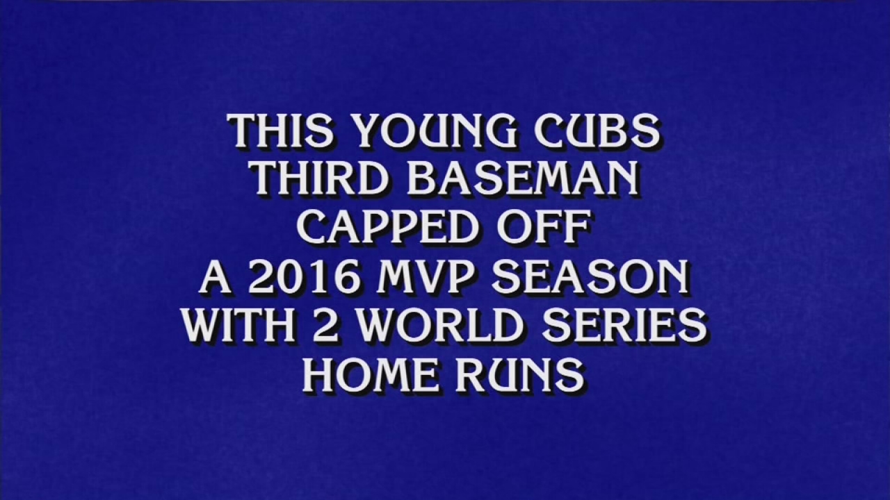Cubs question stumps ?'Jeopardy!' contestants