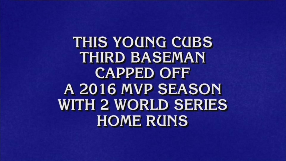 Cubs question stumps ?'Jeopardy!' contestants