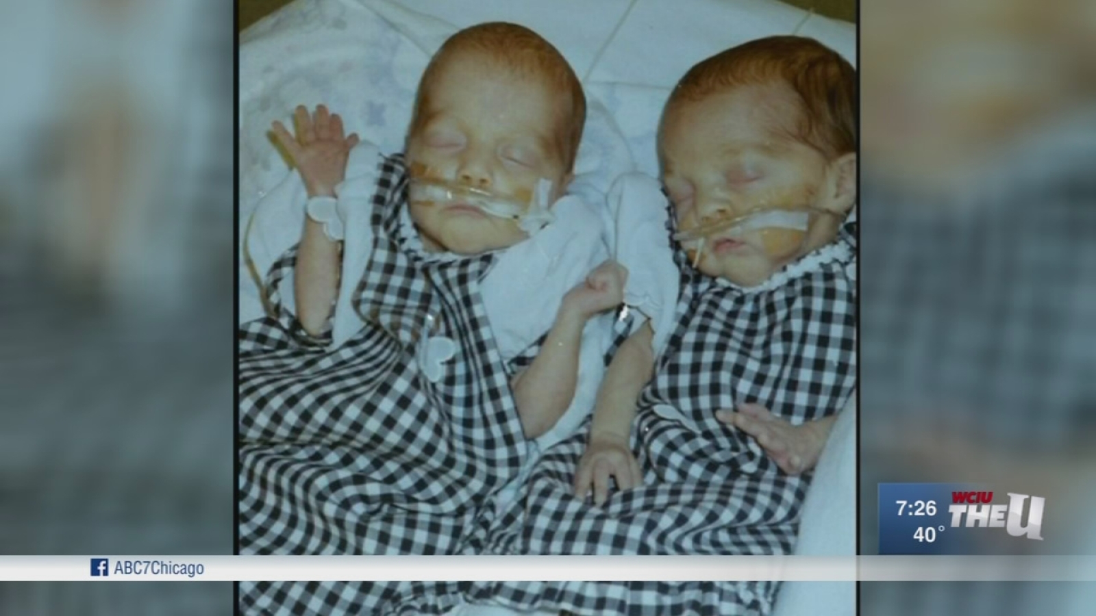 Aurora twins to donate 100 blankets to NICU they were born in ABC7