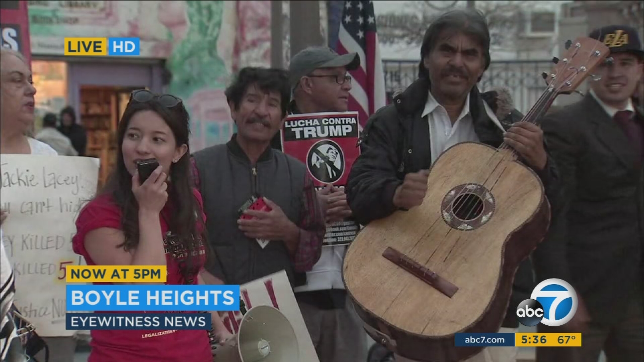 LA businesses close for 'A Day Without Immigrants' protest