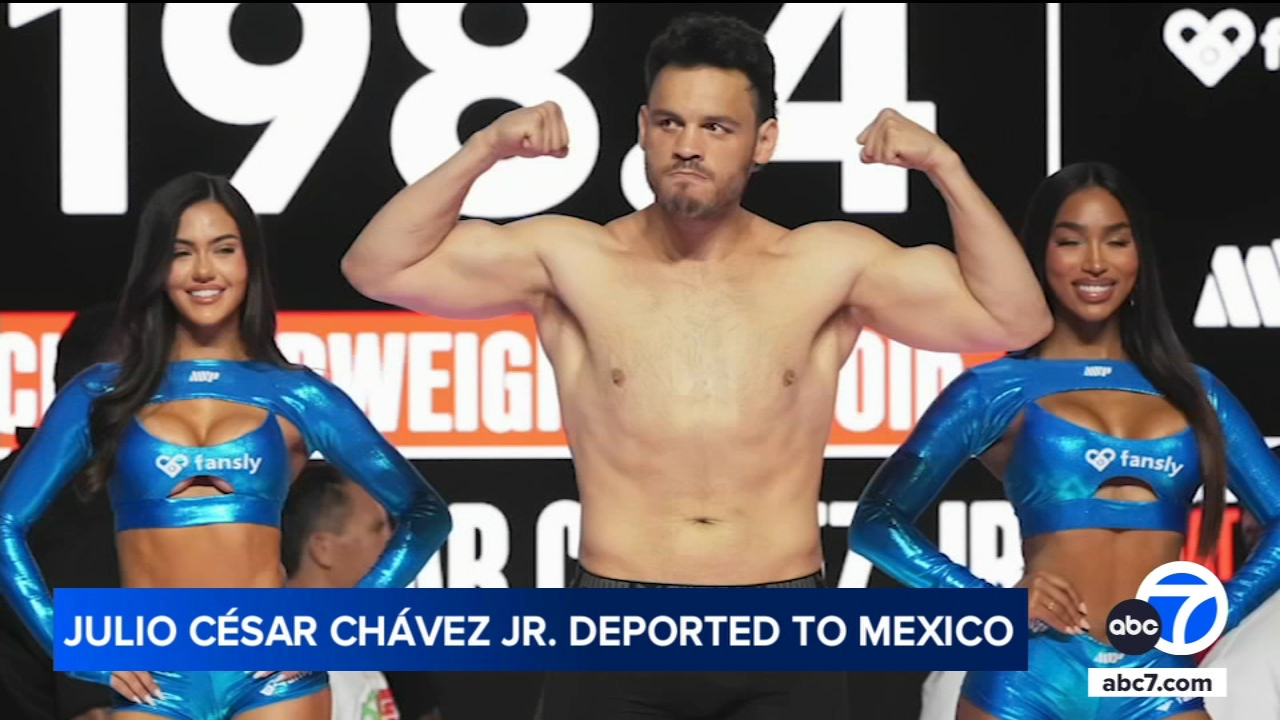 Mexican boxer Julio César Chávez Jr. deported for alleged cartel ties