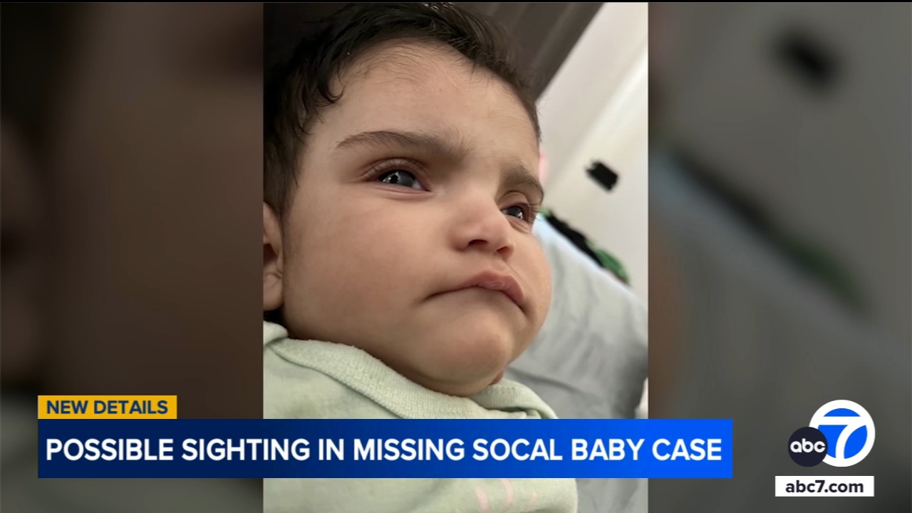 Possible sighting of missing SoCal baby reported in Kern County