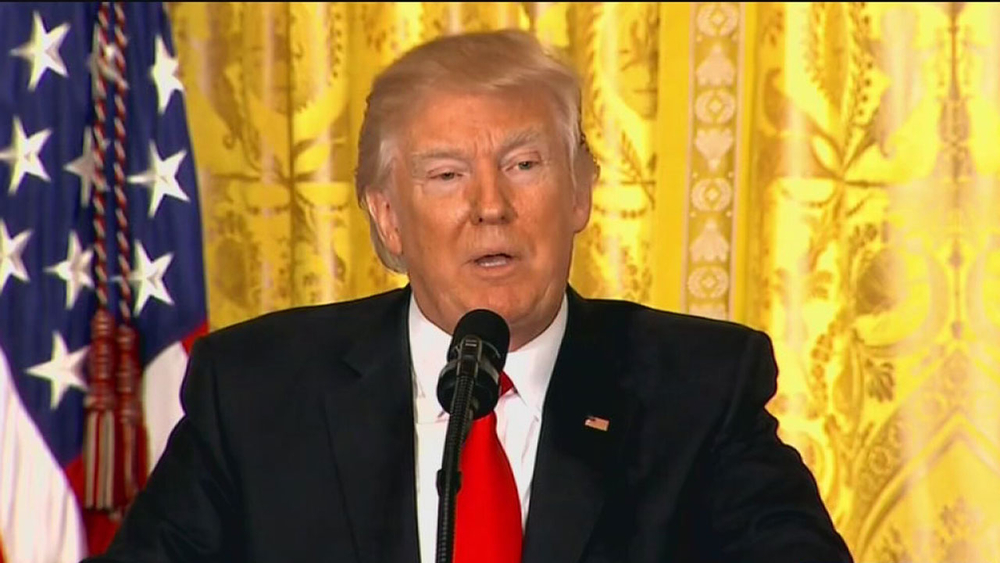 Trump holds marathon press conference
