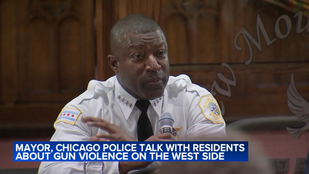 Chicago mayor, police superintendent address multiple West Side shootings