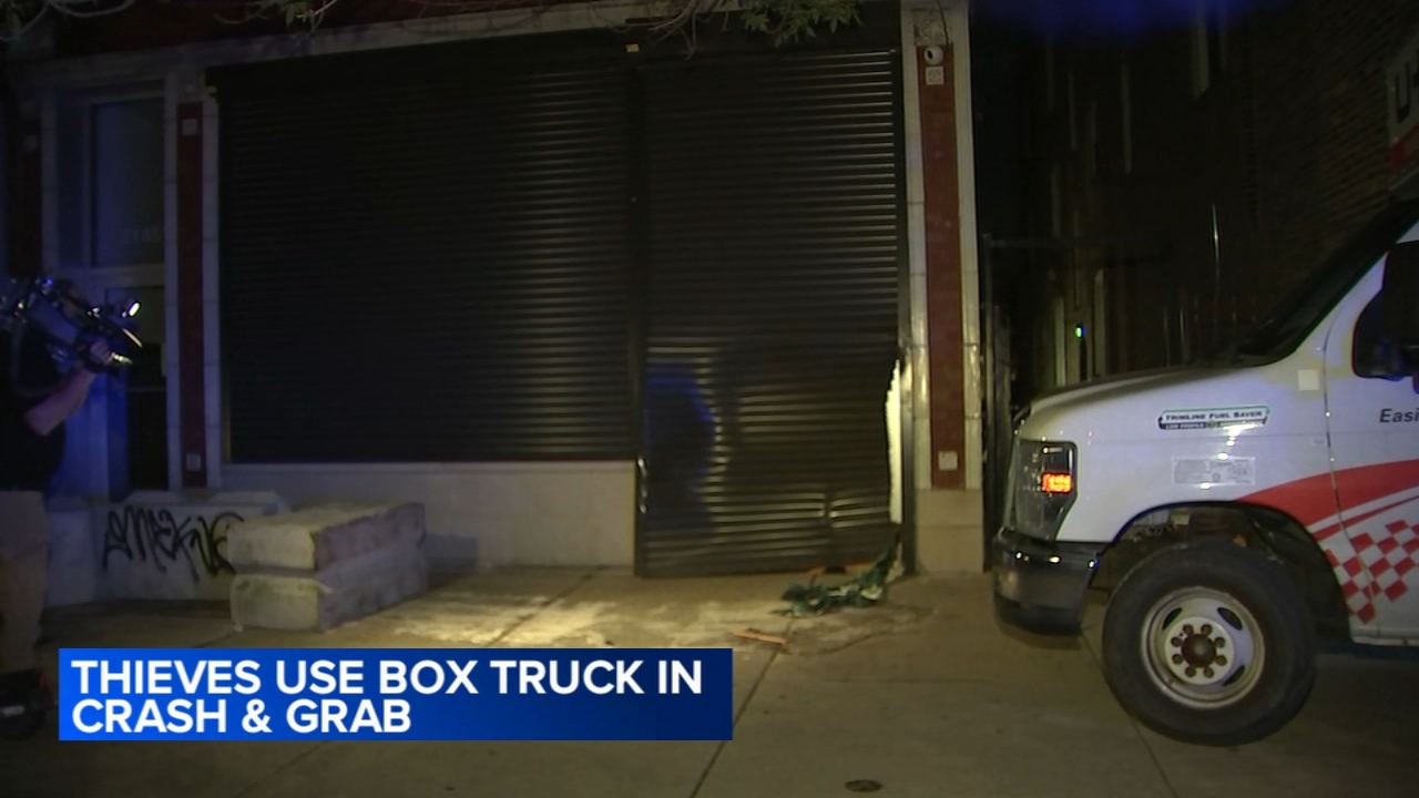 
Burglars smash into NW Side high-end clothing store with box truck