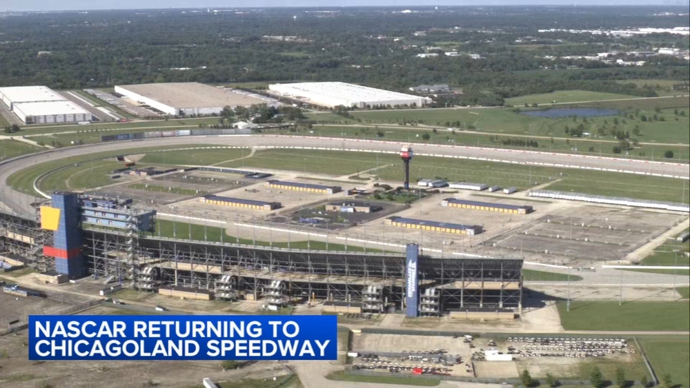 NASCAR Cup Series returning to Chicagoland Speedway next year