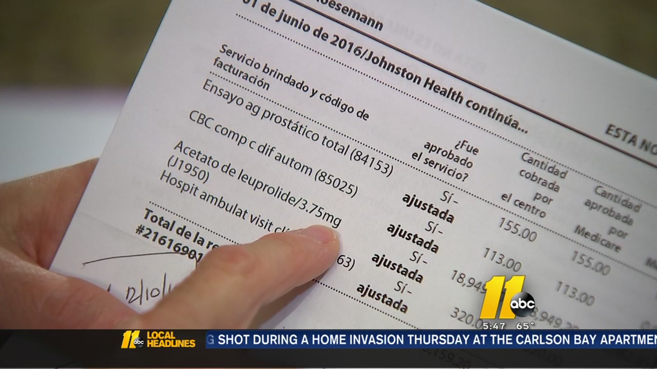 Medical bill mistake doubles cost for man's treatment
