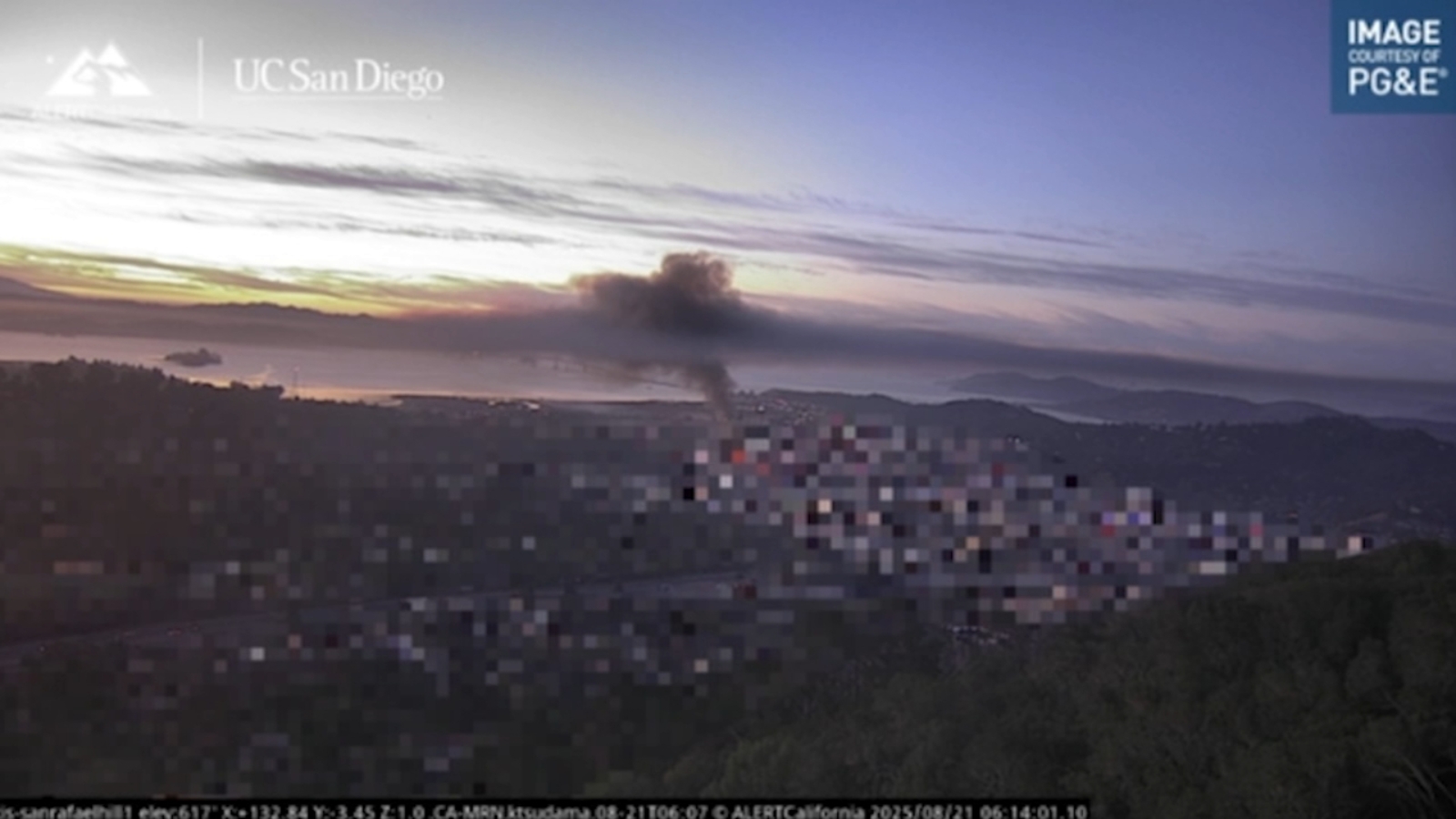 Injuries reported and dozens displaced after large fire burns San Rafael apartment building: police