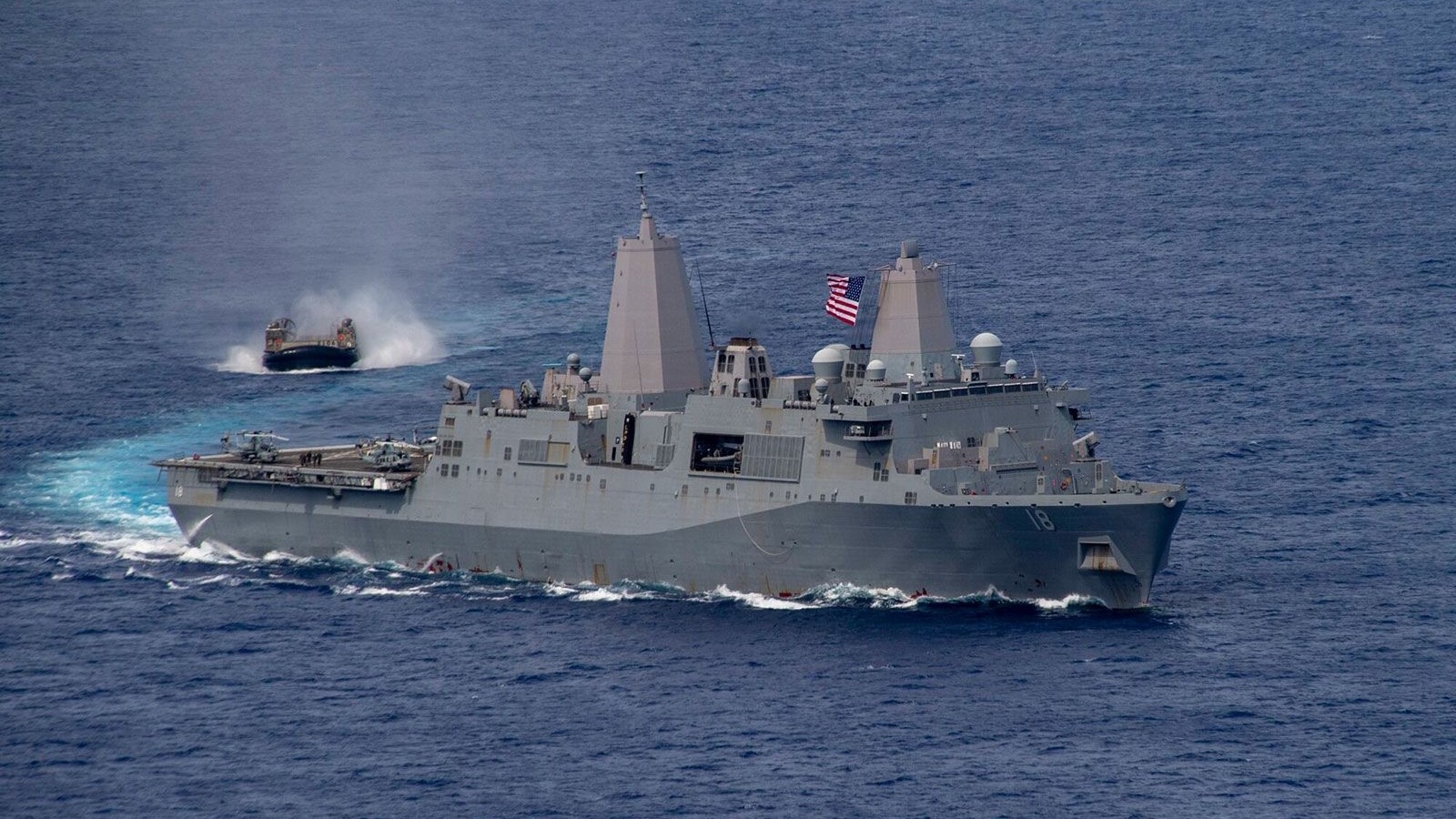 Fire on US warship off Japan burns for 12 hours, injures 2 sailors before being extinguished