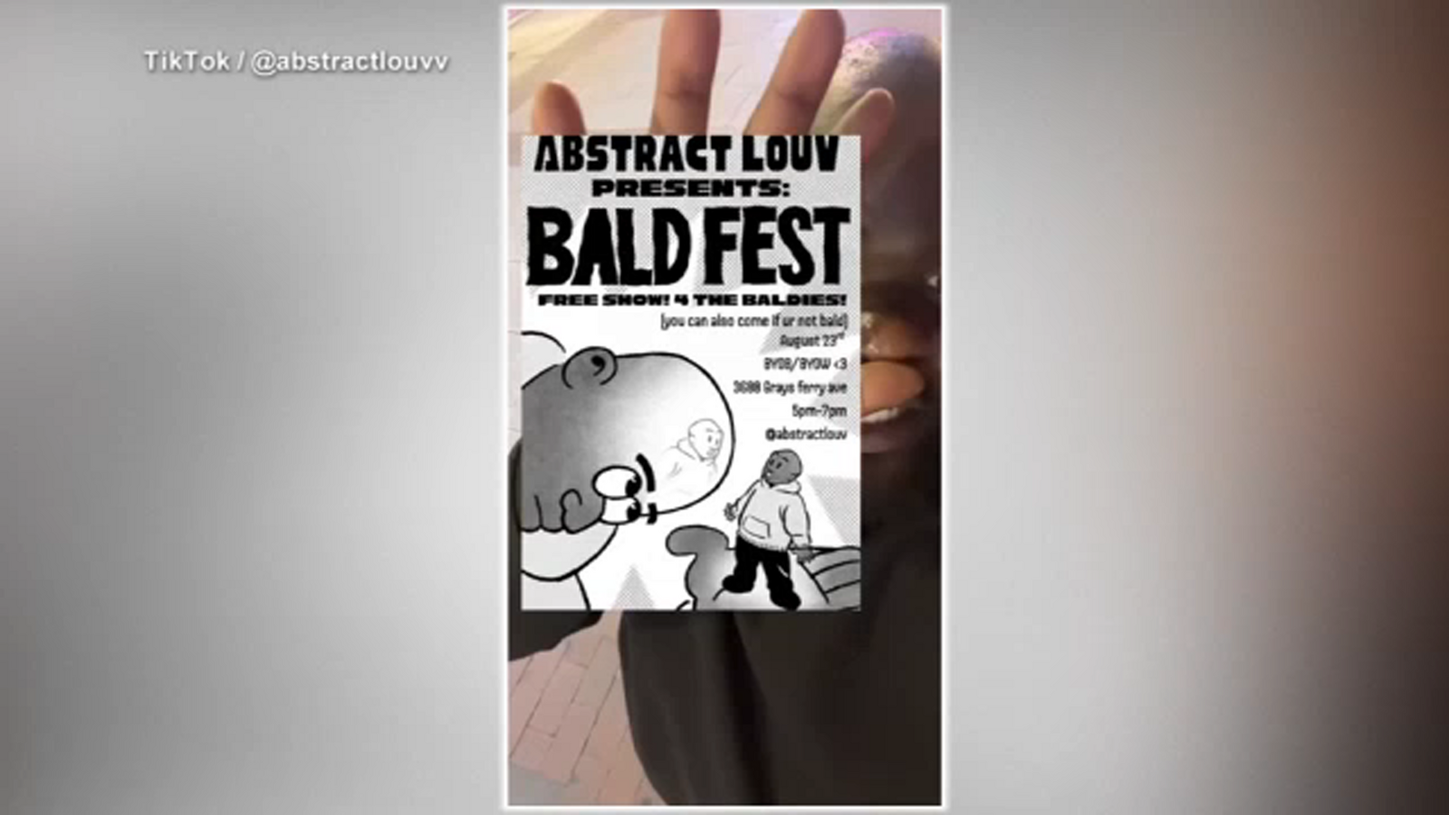 Bald Man Rapper Bald Fest 2025: Philadelphia rapper Abstract Louv to host free music ...