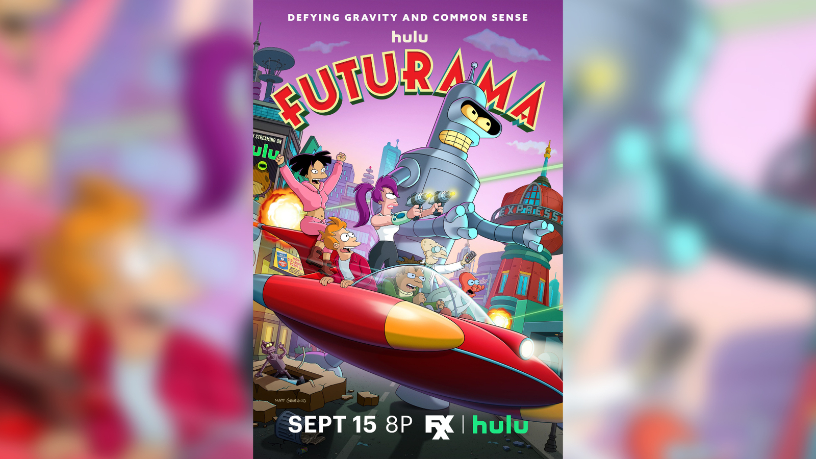 New trailer gives wild look at 'Futurama' season 13