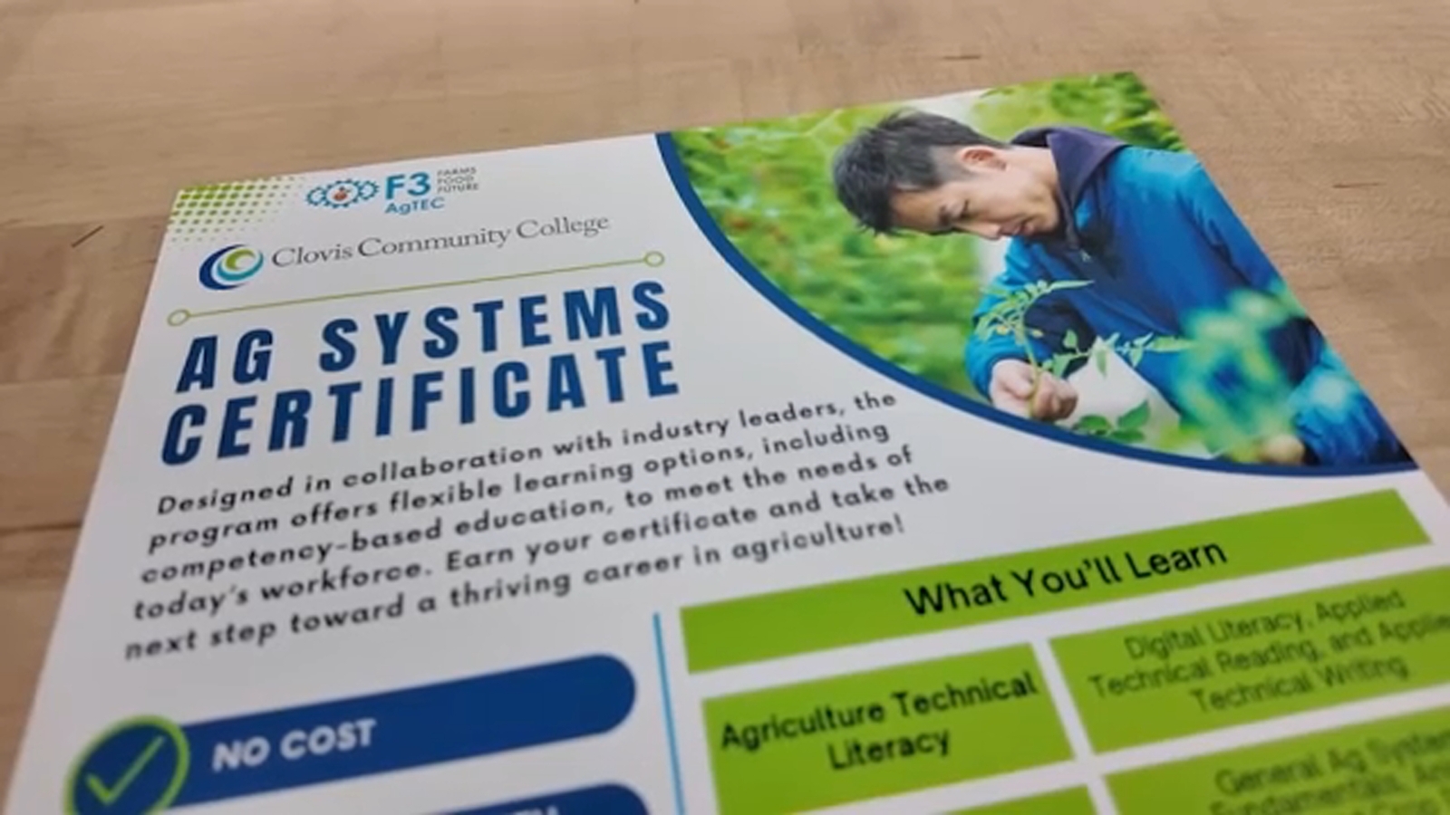 Clovis Community College launches Ag Systems Certificate Program inspired by farmworkers