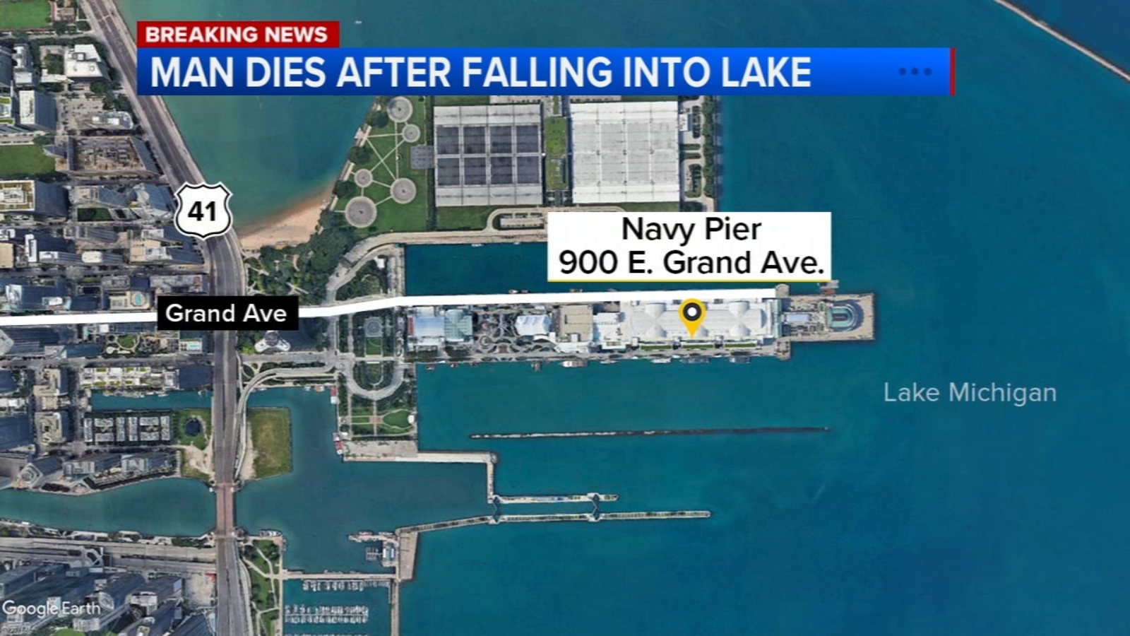 Navy Pier death: 52-year-old man dies after falling into water while ...