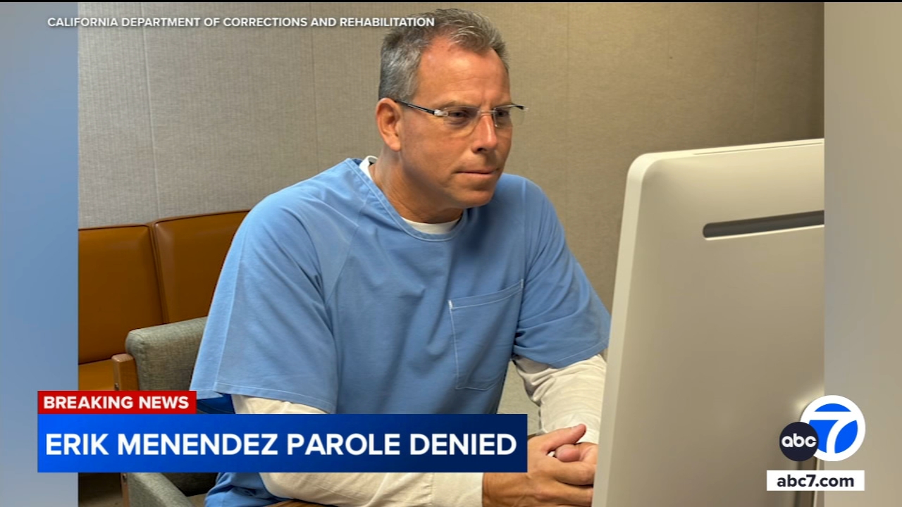 Erik Menendez denied parole 36 years after murdering his parents