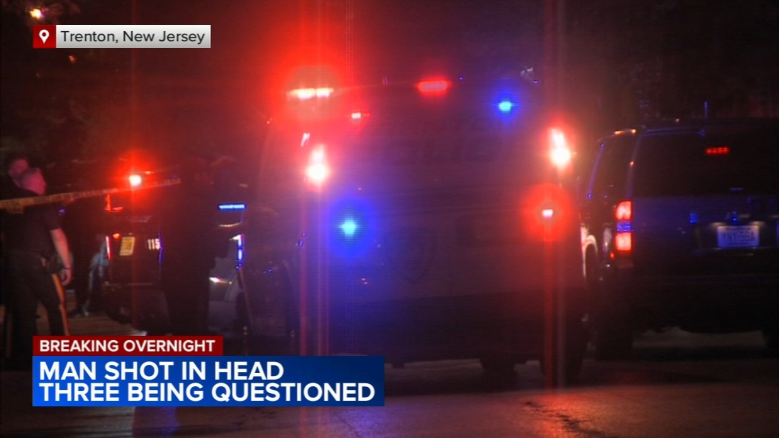 3 being questioned by police after man shot in the head in Trenton, New ...