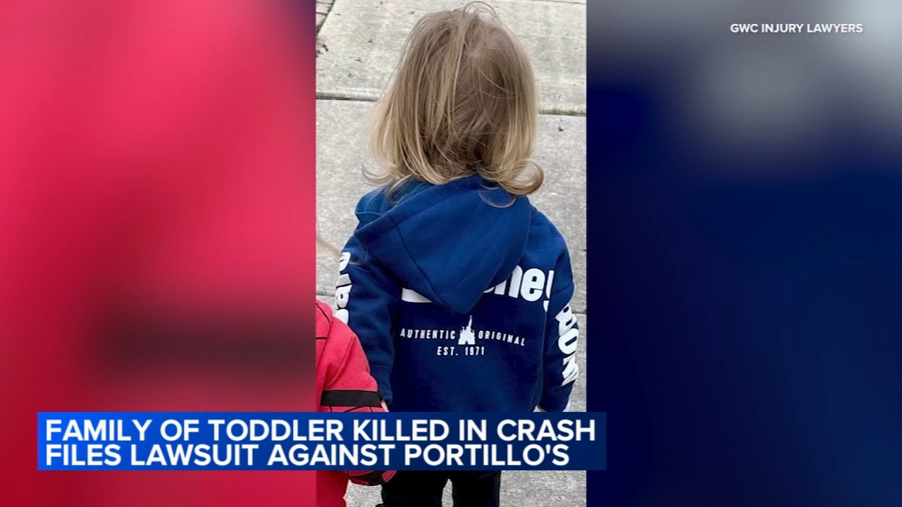 Family of toddler killed in Portillo's crash sues restaurant chain