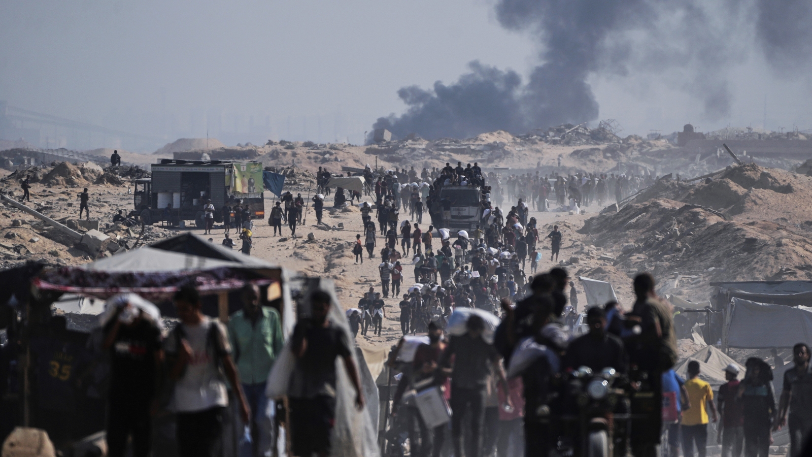 Israeli strikes, gunfire kill 33 as Gaza City becomes focus of famine, military offensive