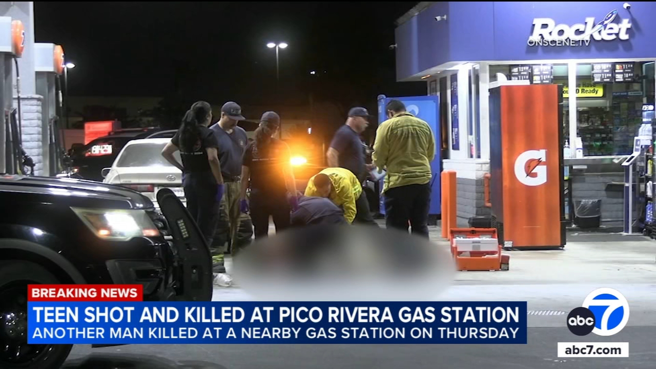13-year-old killed in late night shooting at Pico Rivera gas station