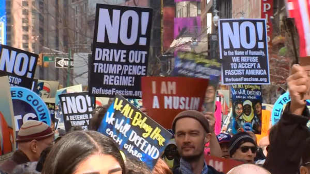 Anti-Trump rallies planned for Monday