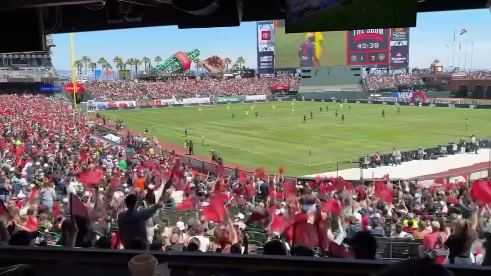 Bay FC soccer game makes history with new attendance record of 40,000 people at SF's Oracle Park