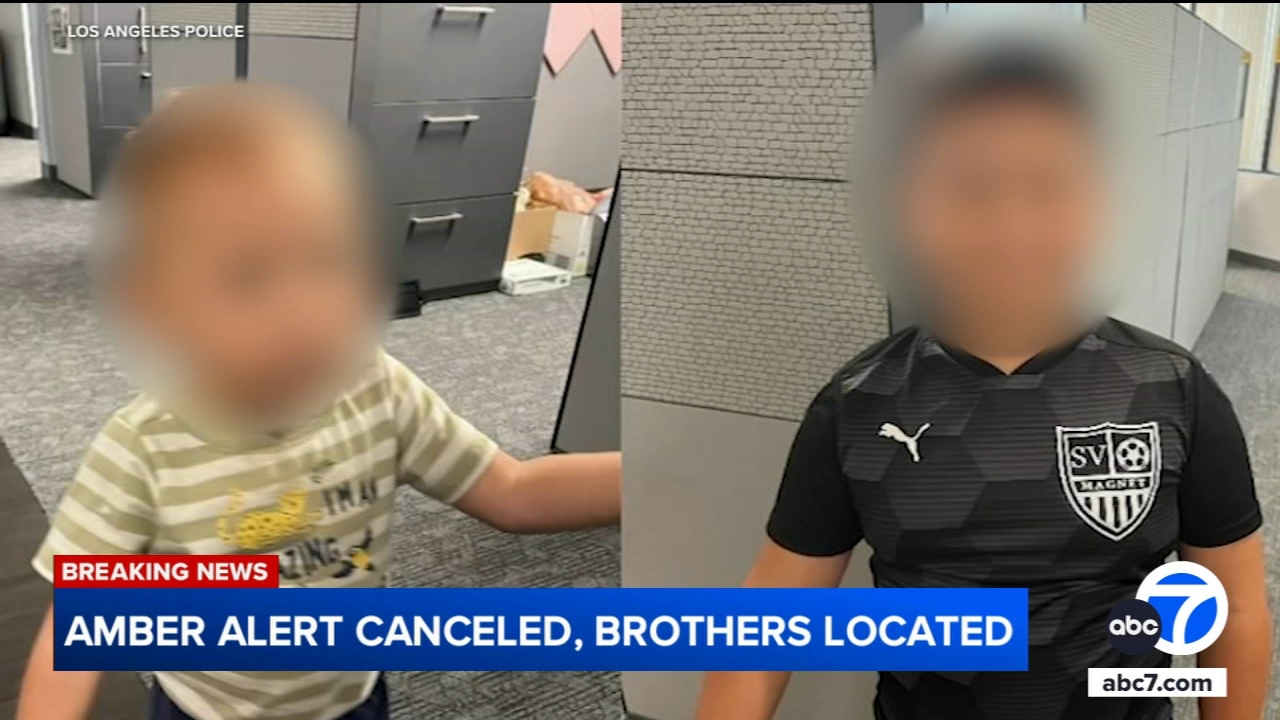 Amber Alert canceled after missing foster children located