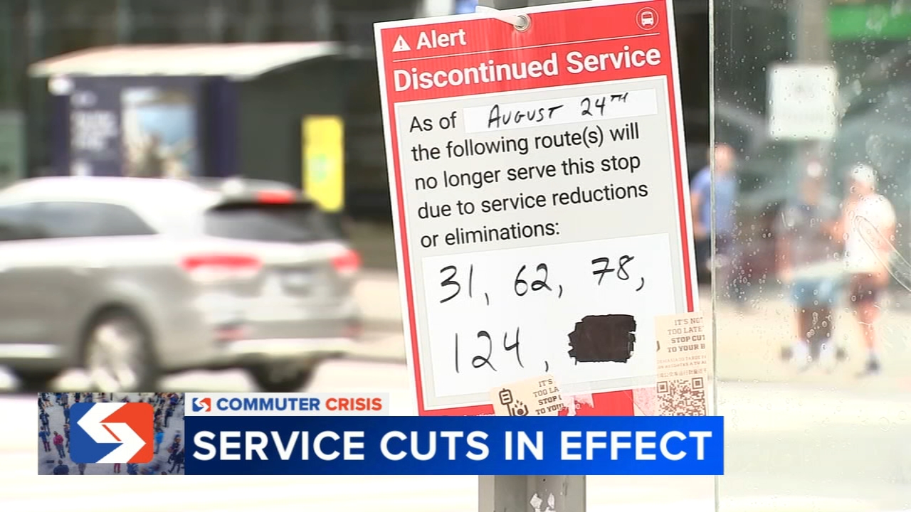 SEPTA riders scrambling to find alternate routes with cuts in effect