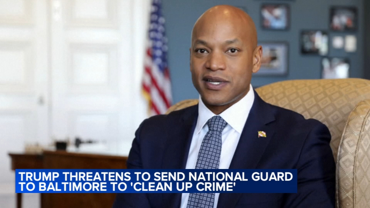 Trump expands cities for possible military deployment to Baltimore