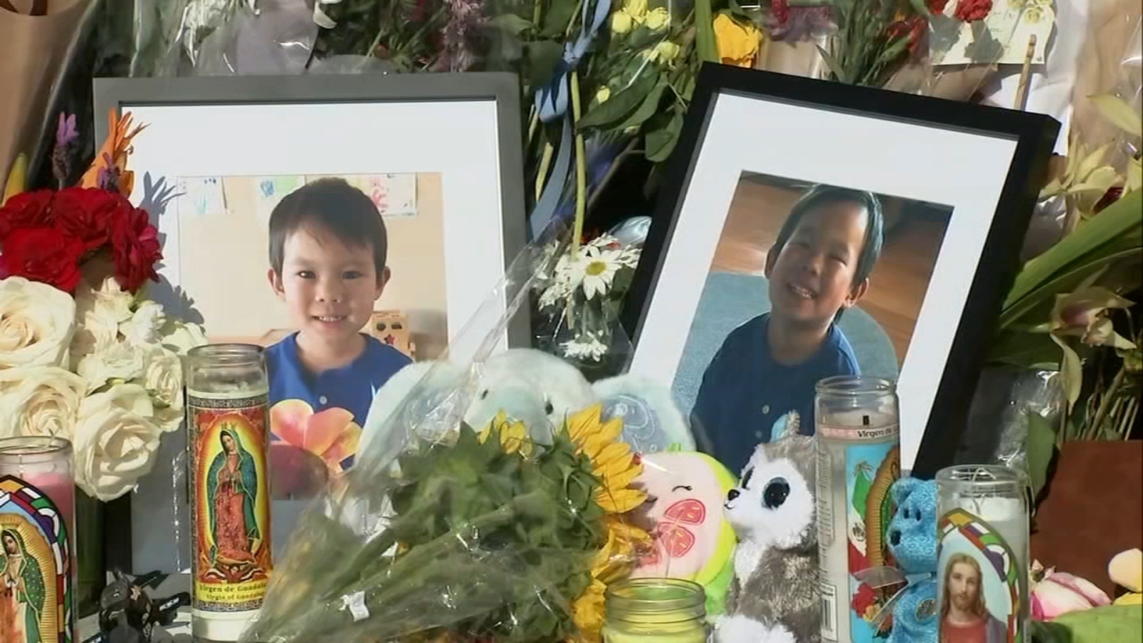 Candlelight vigil honors 4-year-old boy killed in Burlingame chain-reaction crash