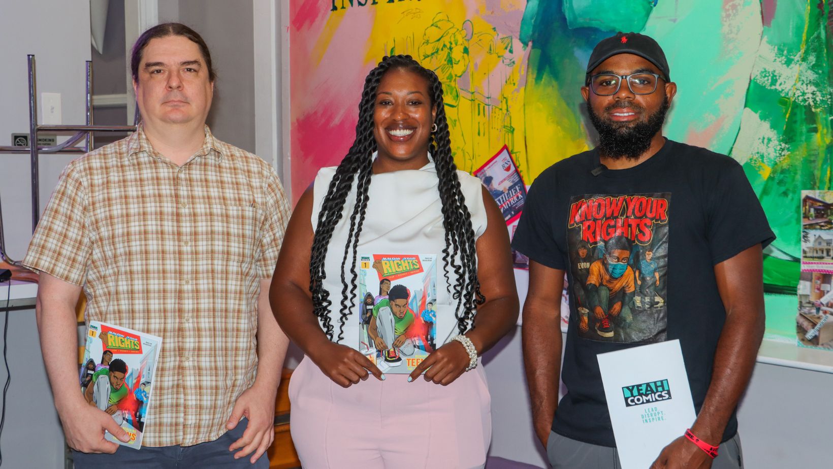 Nonprofit creates comic book so teens can learn their rights